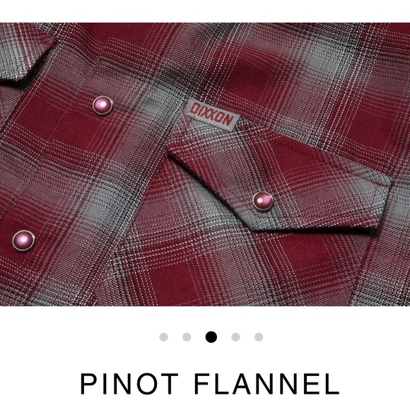 Dixxon Pinot flannel BNIB - Picture 3 of 6